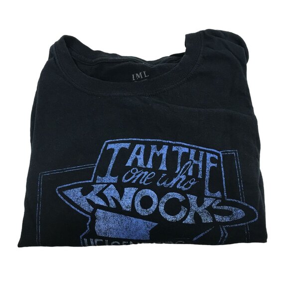 IML BREAKING BAD T-SHIRT I AM THE ONE WHO KNOCKS HEISENBERG WALTER WHITE MENS 2X - Picture 3 of 4